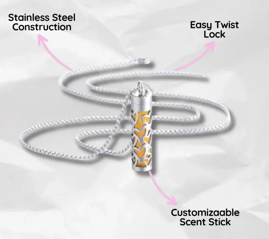 Couple's Diffuser Necklace – Keep Your Lover's Scent Close All Day NNOS