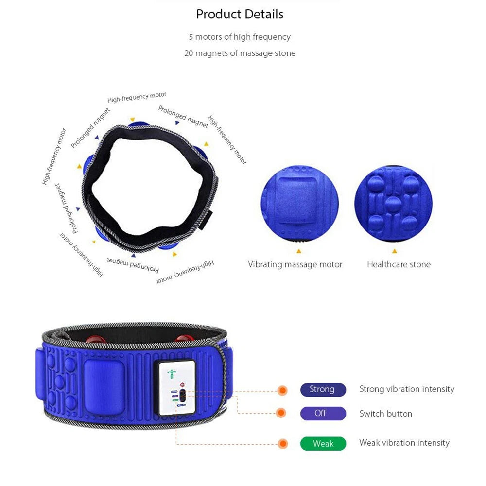 X5 Slimming Belt – Full Body Vibration & EMS Ab Toner for Fat Burning & Weight Loss