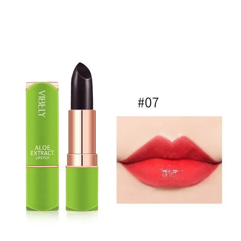 Color Changing Aloe Vera Jelly Lipstick Moisturizing Tinted Lip Balm Lasting Moisturizing Not Easy To Fade Lipsticks Cosmetic NNOS