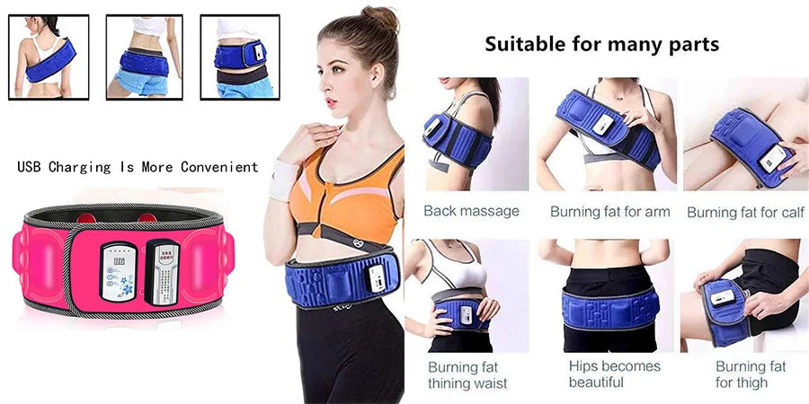 X5 Slimming Belt – Full Body Vibration & EMS Ab Toner for Fat Burning & Weight Loss