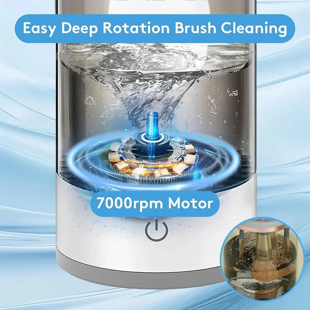 SonicGlow Pro – Rechargeable Automatic Makeup Brush Cleaner for Flawless Beauty SonicGlowPro