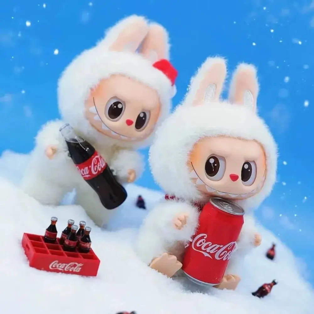 Coca-Cola Series Macaron Plush Doll Blind Box – Handmade, Cute & Collectible! NNOS