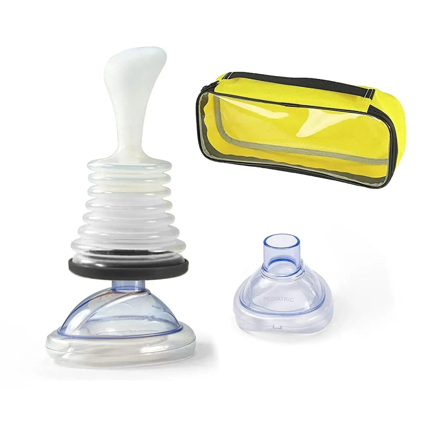 First Aid Kit Choking Device Adults & Children Home Asphyxia Rescue Device Anti Suffocaation 2 Size Choking Rescue Kit 4PCS/Set NNOS