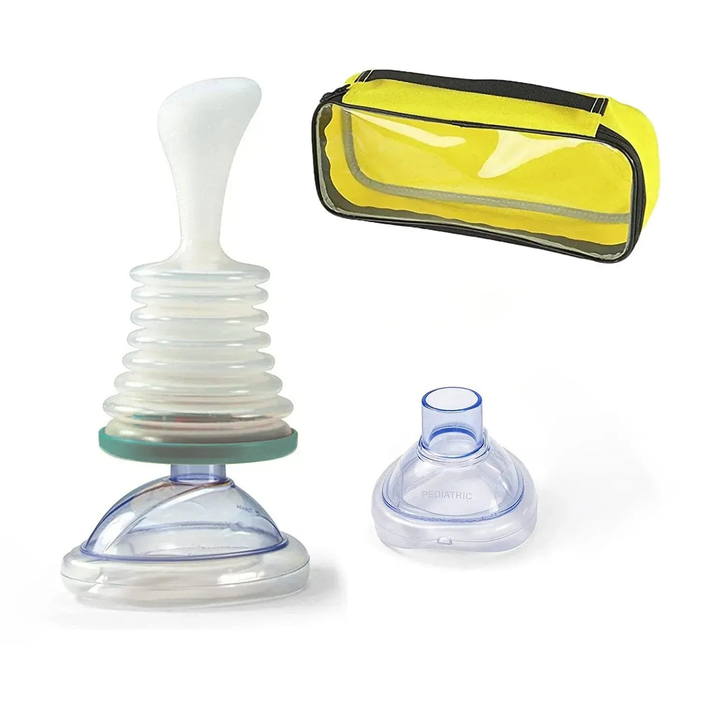 First Aid Kit Choking Device Adults & Children Home Asphyxia Rescue Device Anti Suffocation 2 Size Choking Rescue Kit 4PCS/Set NNOS