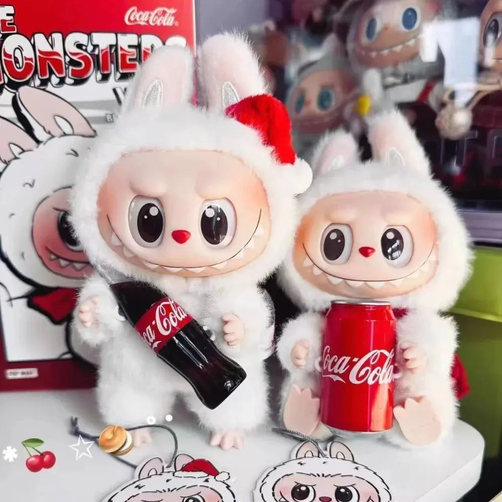 Coca-Cola Series Macaron Plush Doll Blind Box – Handmade, Cute & Collectible! NNOS
