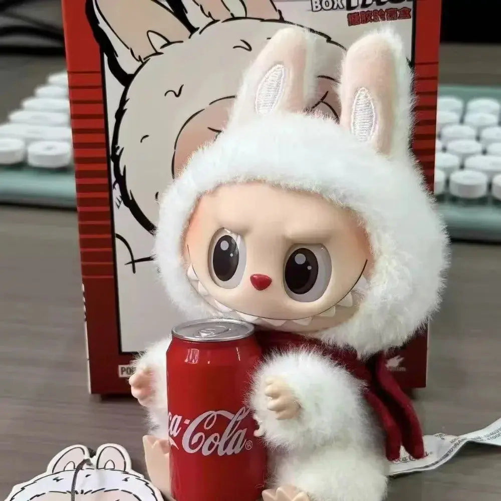 Coca-Cola Series Macaron Plush Doll Blind Box – Handmade, Cute & Collectible! NNOS