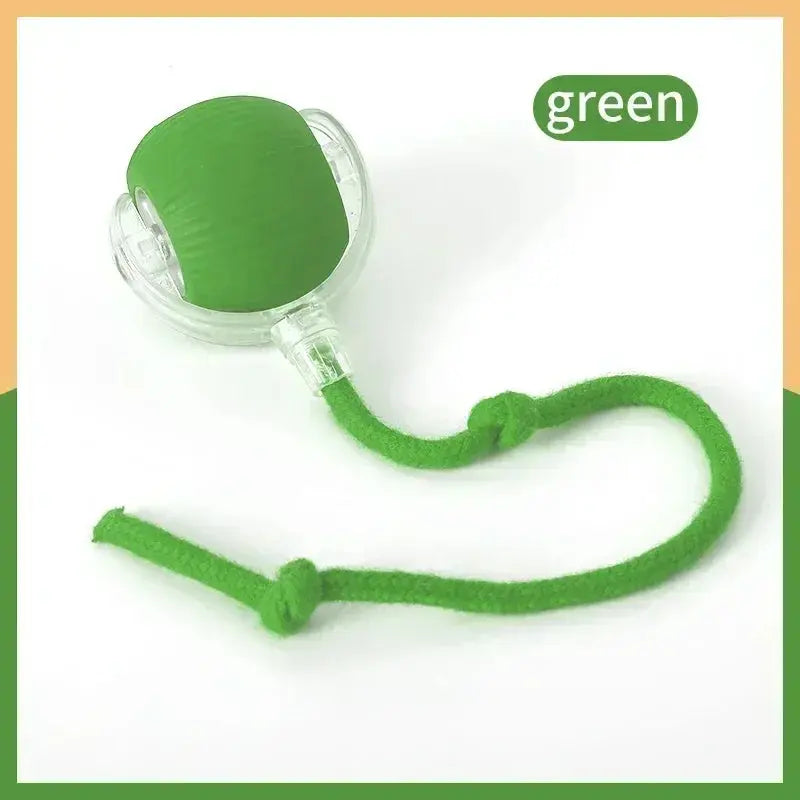 Smart Rolling Cat Toy: Electric, Interactive Ball Keeps Kitty Entertained! USB Rechargeable - Automatic Playtime & Teasing. NNOS