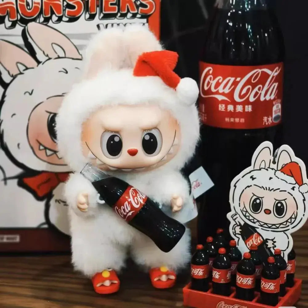 Coca-Cola Series Macaron Plush Doll Blind Box – Handmade, Cute & Collectible! NNOS