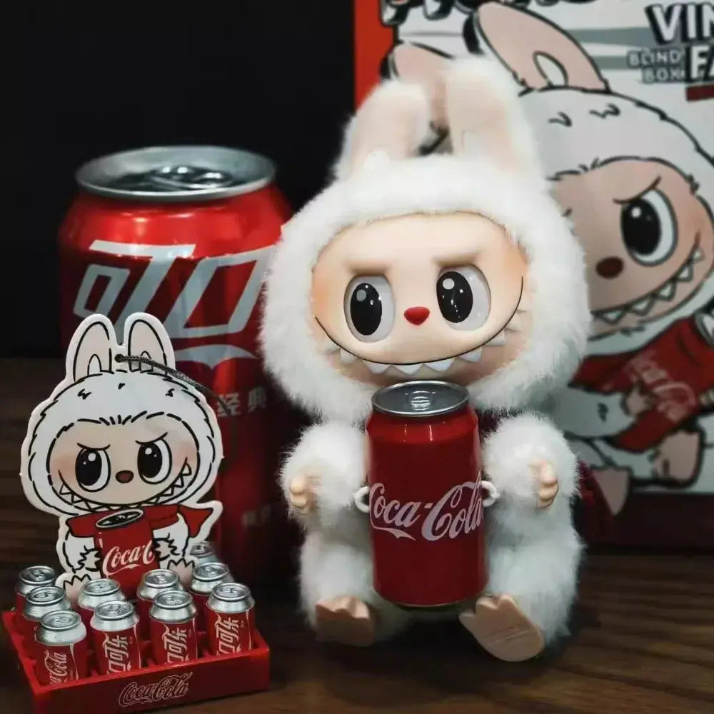 Coca-Cola Series Macaron Plush Doll Blind Box – Handmade, Cute & Collectible! NNOS