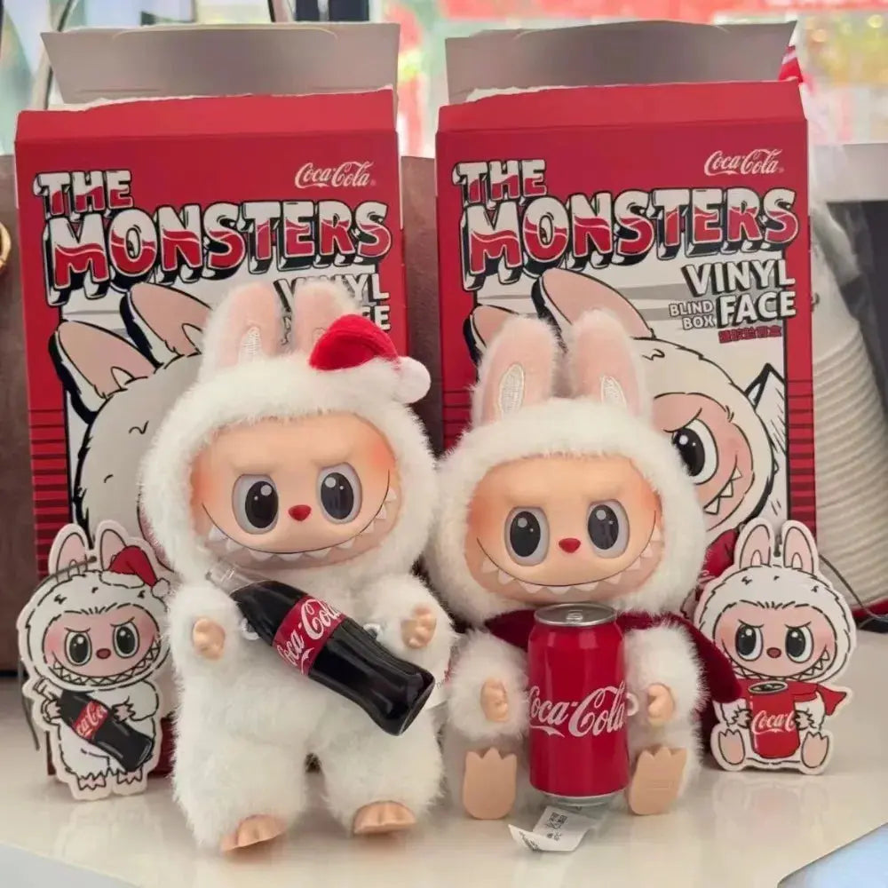 Coca-Cola Series Macaron Plush Doll Blind Box – Handmade, Cute & Collectible! NNOS