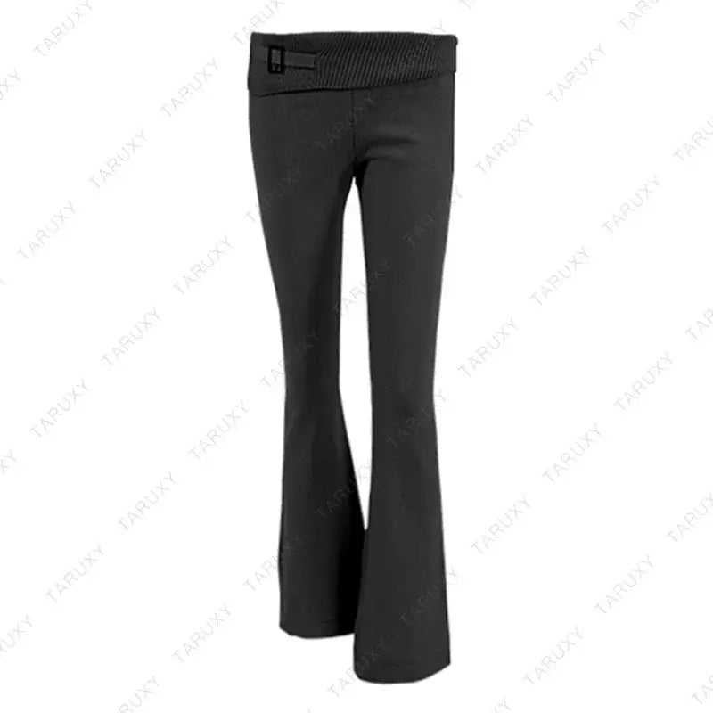 Casual Zipper Sweater Hoodie Set for Women High Waist Flare Pants Pink Knitted Y2k Two Piece Outfit Short Length Eye Catching NNOS