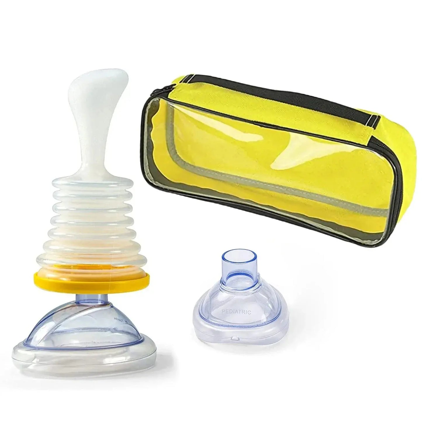 First Aid Kit Choking Device Adults & Children Home Asphyxia Rescue Device Anti Suffocation 2 Size Choking Rescue Kit 4PCS/Set NNOS