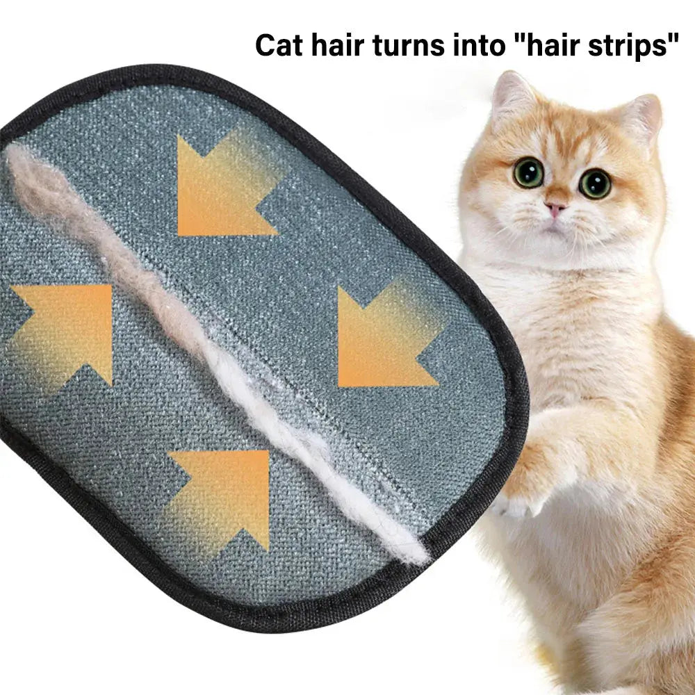 Pet Grooming Gloves Static Dedusting Brush Pet Hair Remover Brush Removing Dog Cat Hair From Sofa Carpet Clothes Tool Supplies NNOS