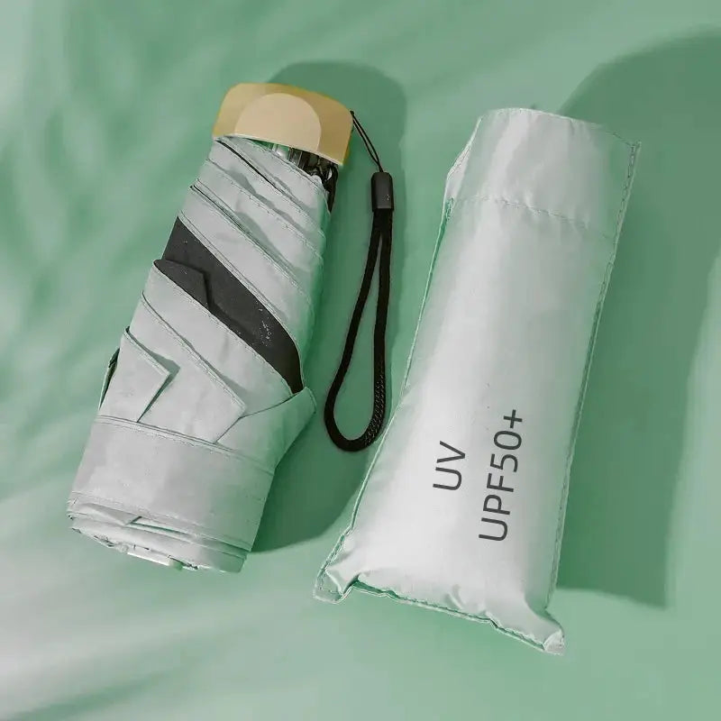 Compact Travel Umbrella with UV Protection and Folding Design product image