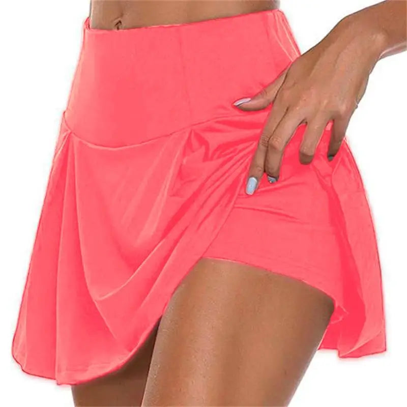 Elevate Your Workout: Women's High Waist Breathable Sport Shorts - Stylish Summer Running Skirts & Joggers