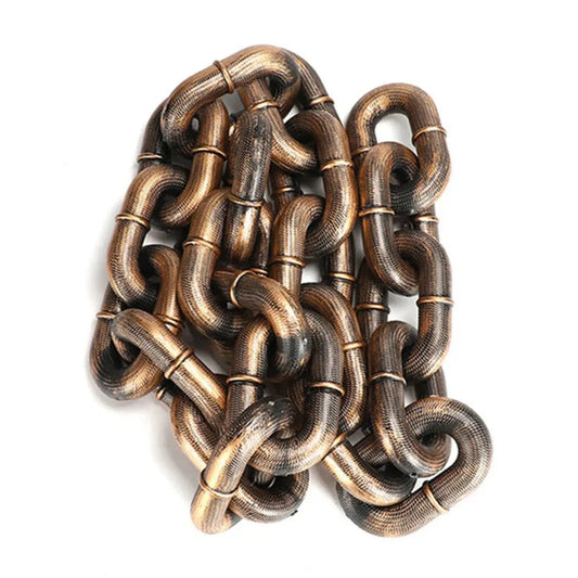 "Unbreakable Iron Chain Leash: Because Your Dog Deserves to Be a Tiny Tank!"