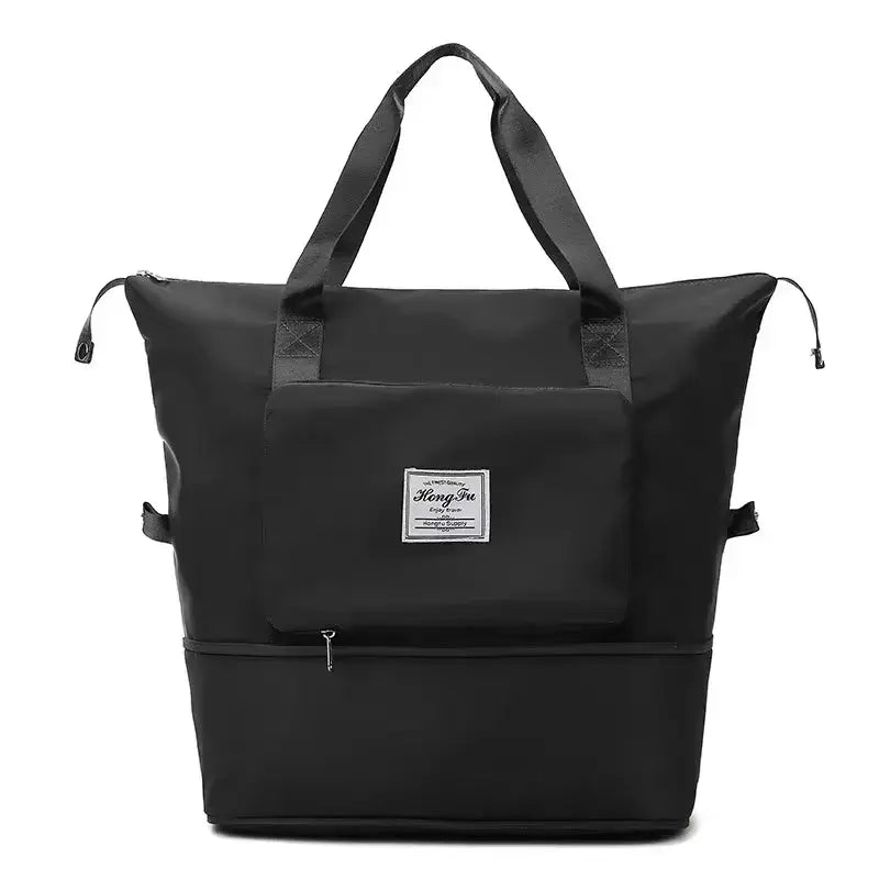 Ultimate Waterproof Gym Bag for Women - Spacious, Foldable Travel Companion with Dry & Wet Separation for Fitness Adventures