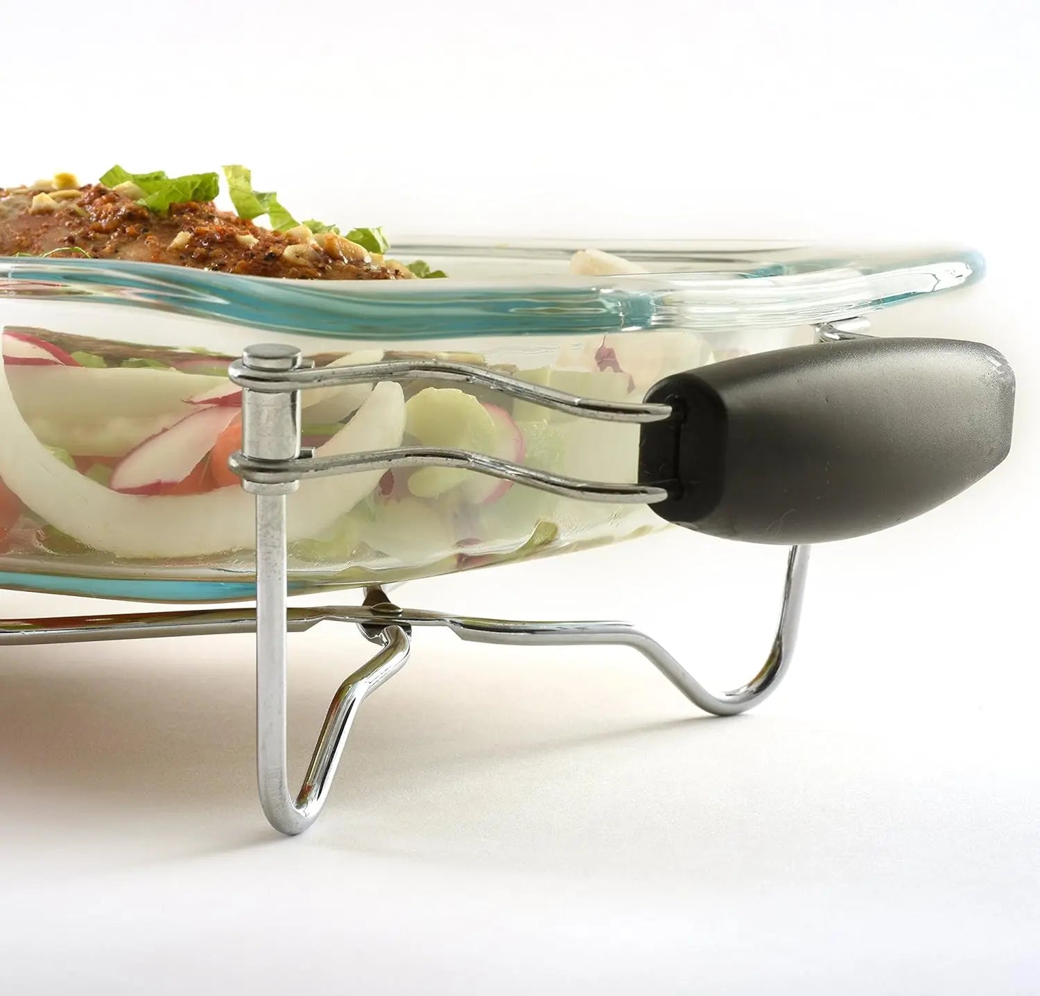 Metal Expanding Trivet and Hot Plate Holder, One Size