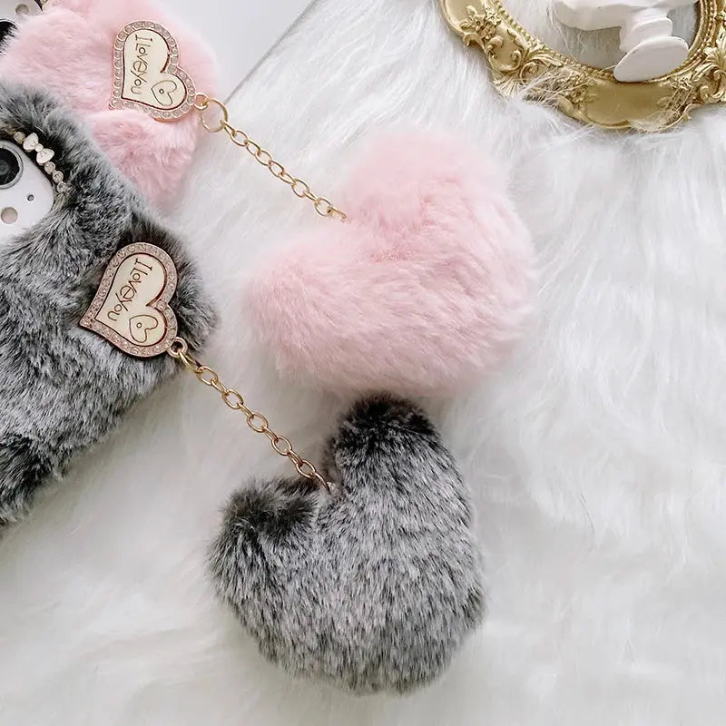 🧸 Plush & Hilarious Winter-Ready Phone Case For Iphone NNOS