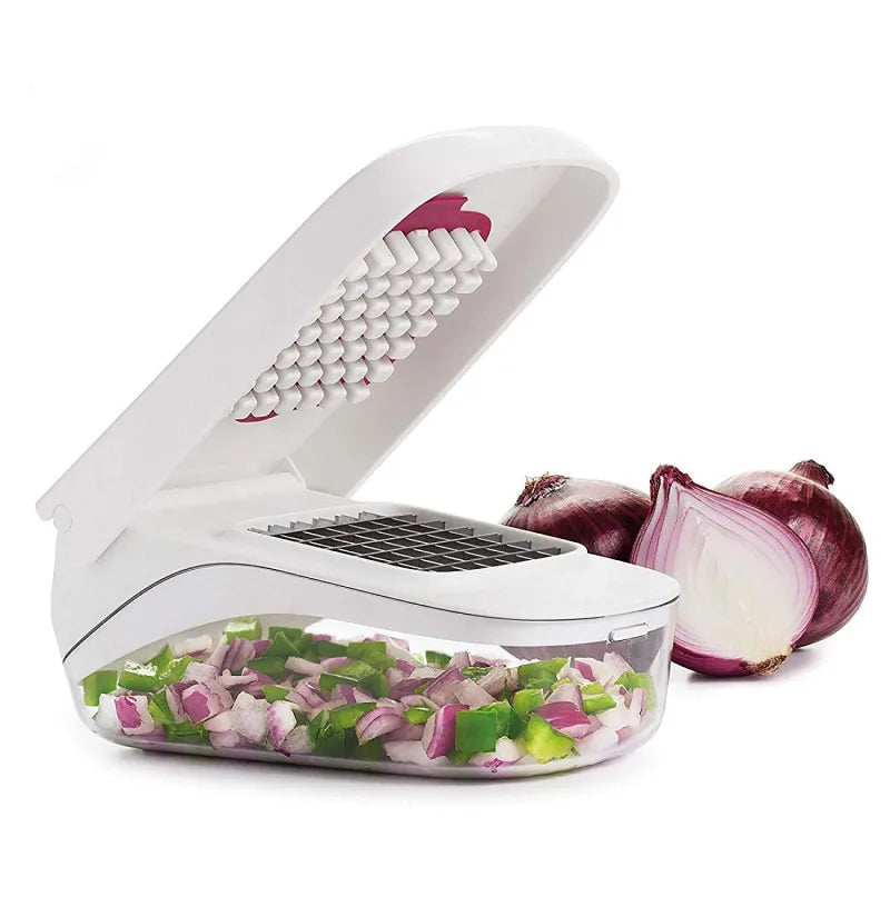 Vegetable Cutter Kitchen Accessory Short Eye Catching Fruit Cutter for Potato Onion Carrot Cheese Grater Slicer