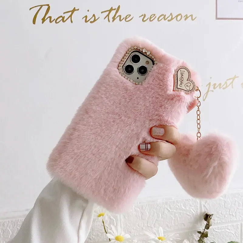 🧸 Plush & Hilarious Winter-Ready Phone Case For Iphone NNOS