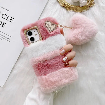🧸 Plush & Hilarious Winter-Ready Phone Case For Iphone NNOS