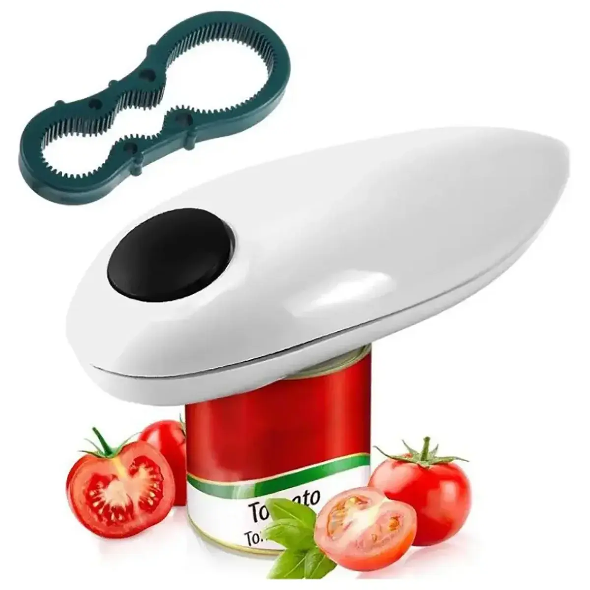 New electric can opener 8-shaped can opener automatic bottle opener set NNOS