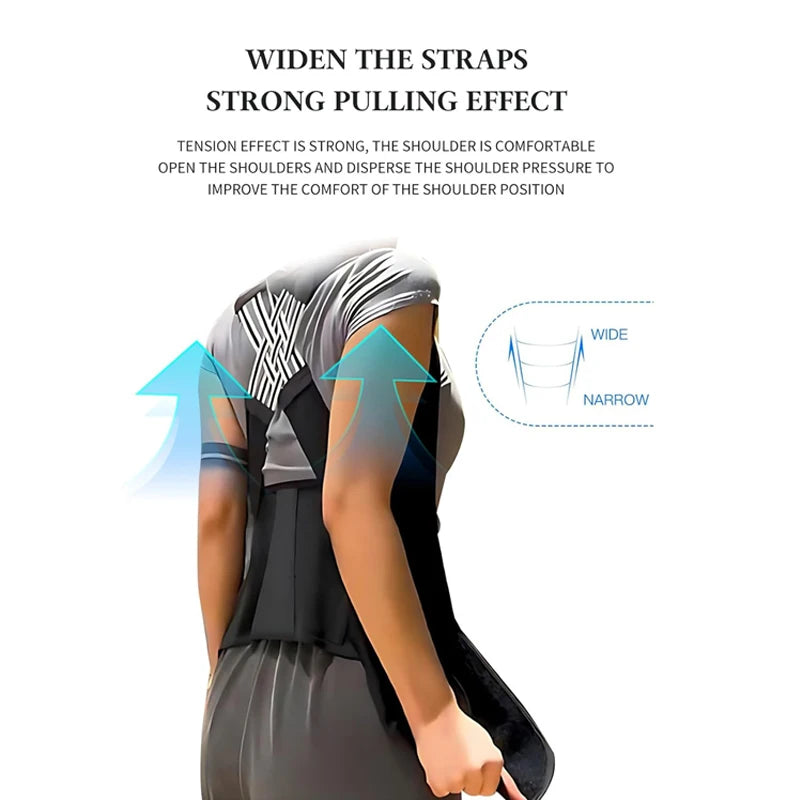 Unleash Your Confidence: The Breathable Back Posture Corrector for Women & Kids