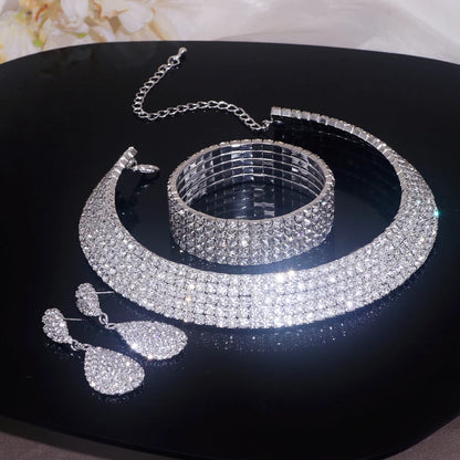 Sparkly Bling Bling Set for Fancy Ladies: Because Who Needs a Prince When You've Got Rhinestones?