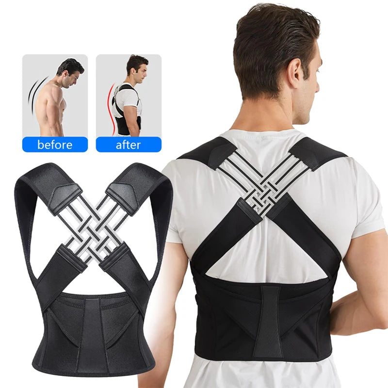 Unleash Your Confidence: The Breathable Back Posture Corrector for Women & Kids