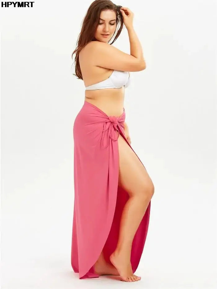 Robe Femme Dress For Women Sling Beach Dresses Sarong Cover Up Warp Pareo Backless Cross Swimwear Female Y2K Vestido De Mujer NNOS