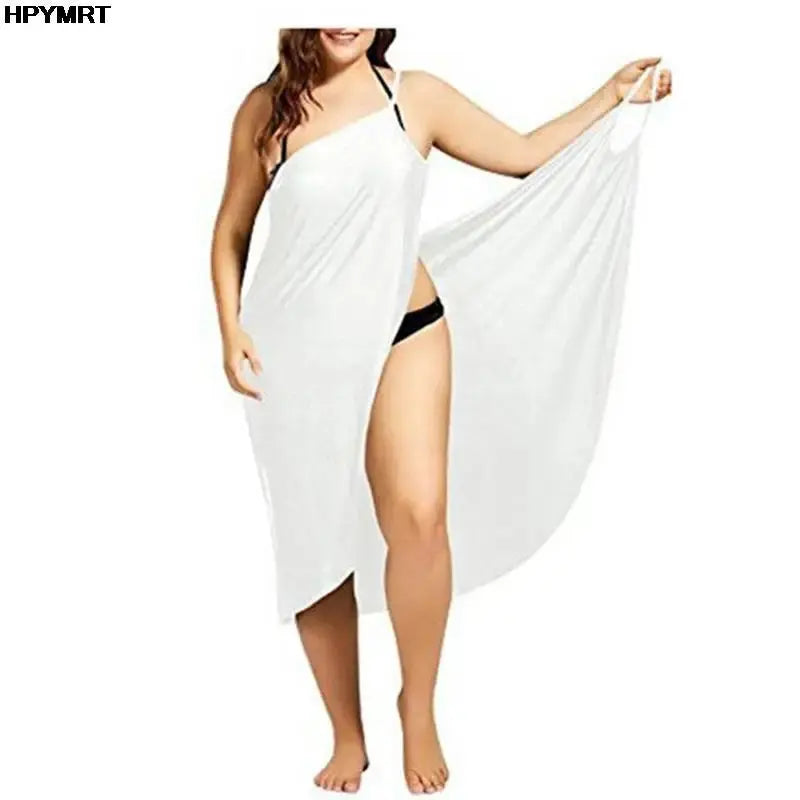 Robe Femme Dress For Women Sling Beach Dresses Sarong Cover Up Warp Pareo Backless Cross Swimwear Female Y2K Vestido De Mujer NNOS