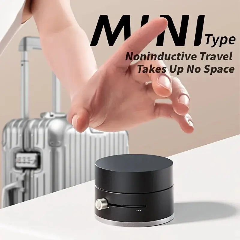 Magnetic Vacuum Suction Cup Folding Swivel Stand - Double-Sided Mobile Phone Holder for Universal Use