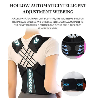 Unleash Your Confidence: The Breathable Back Posture Corrector for Women & Kids