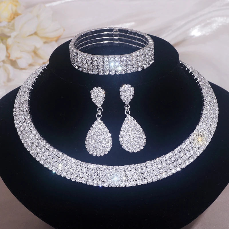 Sparkly Bling Bling Set for Fancy Ladies: Because Who Needs a Prince When You've Got Rhinestones?