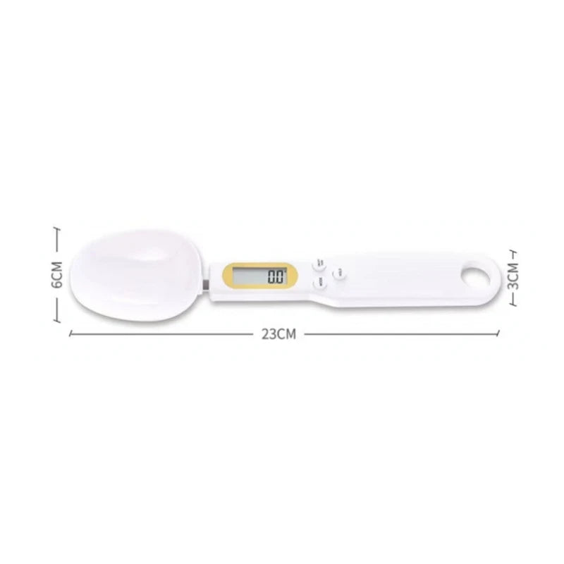 Precision Digital Measuring Spoon Scale - Perfect for Weighing Coffee, Food, Flour, and Baking Ingredients!