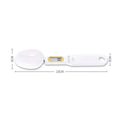 Precision Digital Measuring Spoon Scale - Perfect for Weighing Coffee, Food, Flour, and Baking Ingredients!