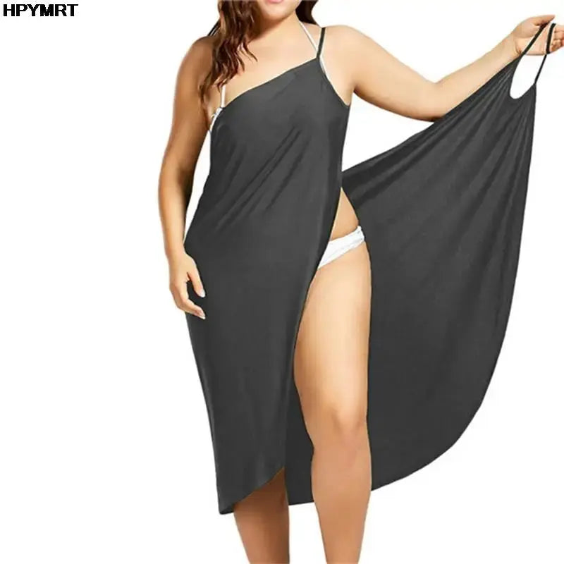 Robe Femme Dress For Women Sling Beach Dresses Sarong Cover Up Warp Pareo Backless Cross Swimwear Female Y2K Vestido De Mujer NNOS