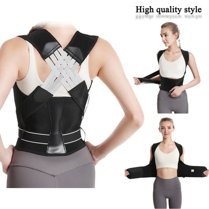 Unleash Your Confidence: The Breathable Back Posture Corrector for Women & Kids