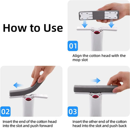 The Tiny Tidal Wave Mop: Squeeze, Swab, and Save Your Sanity!