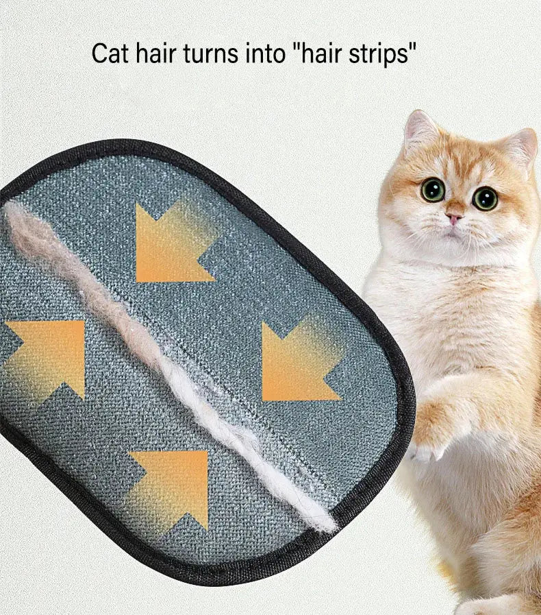 Pet Grooming Gloves Static Dedusting Brush Pet Hair Remover Brush Removing Dog Cat Hair From Sofa Carpet Clothes Tool Supplies NNOS