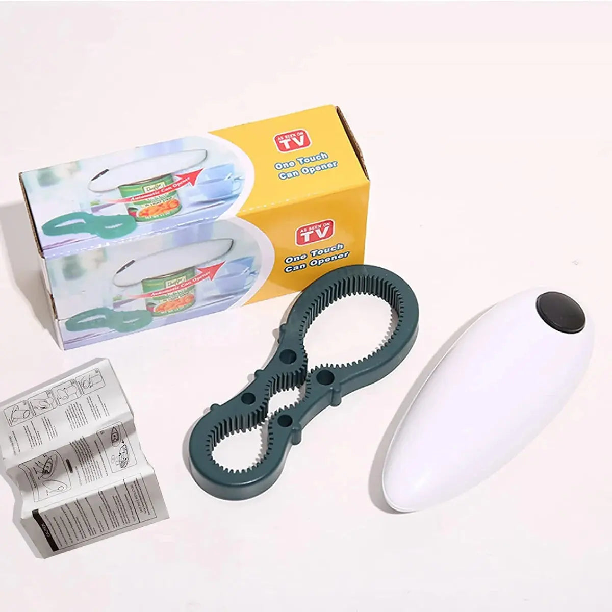 New electric can opener 8-shaped can opener automatic bottle opener set NNOS