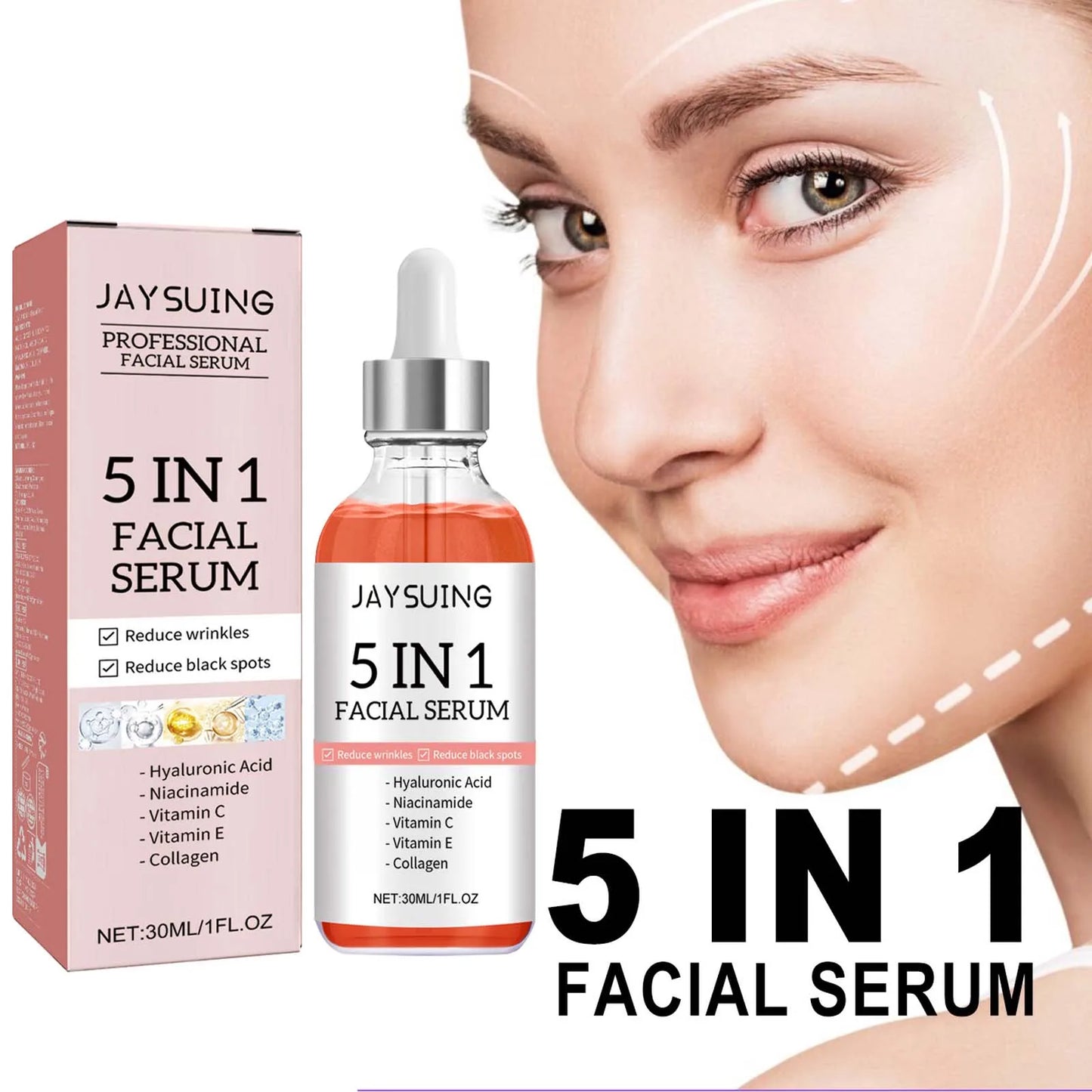 5 In 1 UNPARALLELED BEAUTY: REVITALIZE & REJUVENATE YOUR SKIN IN ONE STEP