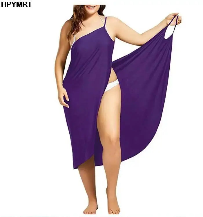 Robe Femme Dress For Women Sling Beach Dresses Sarong Cover Up Warp Pareo Backless Cross Swimwear Female Y2K Vestido De Mujer NNOS
