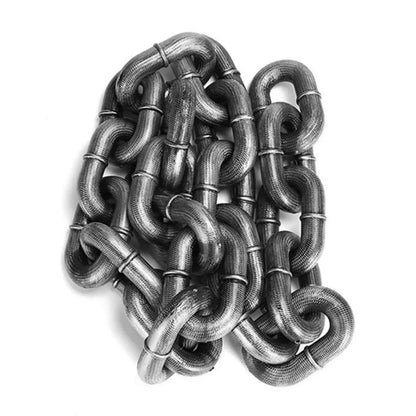 "Unbreakable Iron Chain Leash: Because Your Dog Deserves to Be a Tiny Tank!"