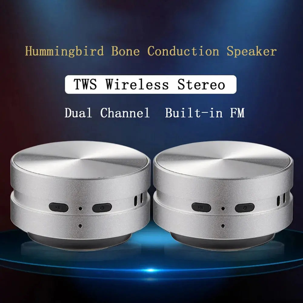 eel the Vibe: Hot Hummingbird Bone Conduction Stereo Speaker – Small Size, Big Sound! NNOS
