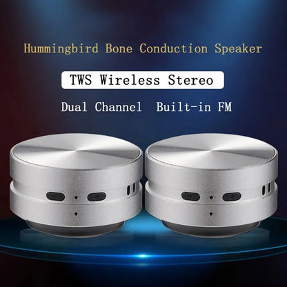 eel the Vibe: Hot Hummingbird Bone Conduction Stereo Speaker – Small Size, Big Sound! NNOS