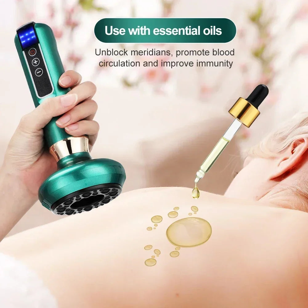 Tricolor Electric Massager: The Ultimate Solution for a Smoother, Healthier You!