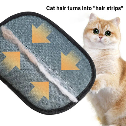 Pet Grooming Gloves Static Dedusting Brush Pet Hair Remover Brush Removing Dog Cat Hair From Sofa Carpet Clothes Tool Supplies NNOS