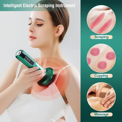 Tricolor Electric Massager: The Ultimate Solution for a Smoother, Healthier You!